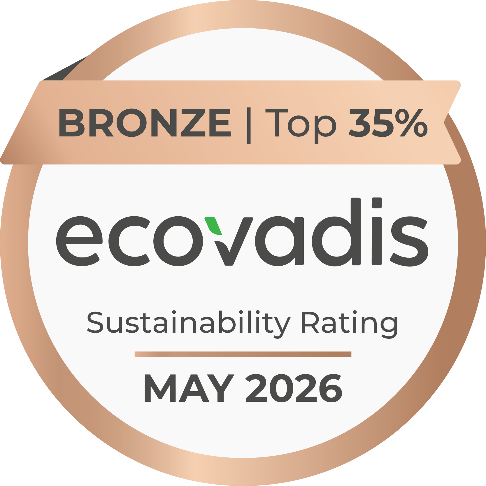 Ecovadis badge